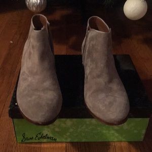 Sam Edelman Petty Suede Ankle Booties